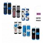 Sonic Pack 3 Calcetines Talla 23-26/27-30/31-34