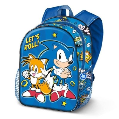 Sonic Mochila 3D 31Cm