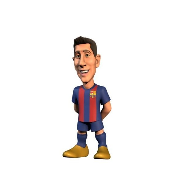Minix Figura 7Cm Lewandowski Fcb Acelona