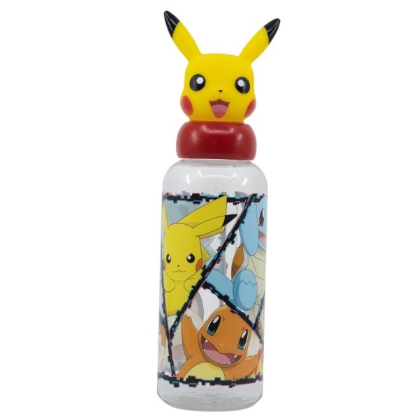 Pokemon Botella Figurita 3D 560 Ml