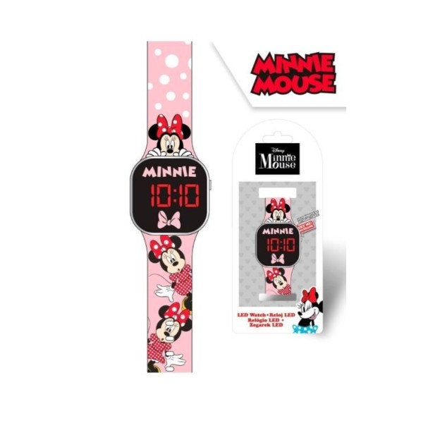 Minnie Reloj Led Digital