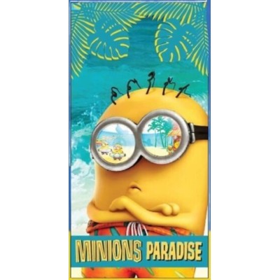 Minions Toalla Playa Alcotton 70*140Cm