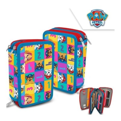 Paw Patrol Plumier 3Cremalleras