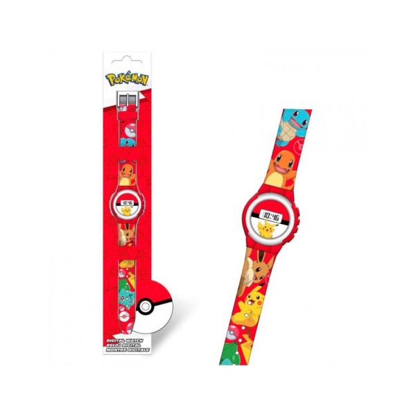 Pokemon Reloj Digital