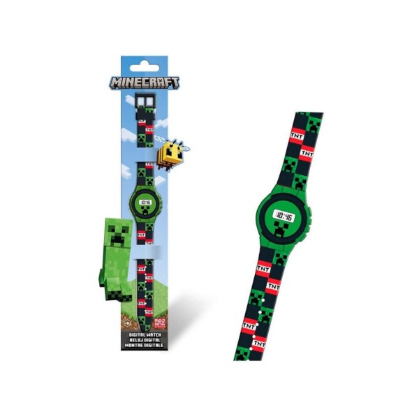 Minecraft Reloj Digital