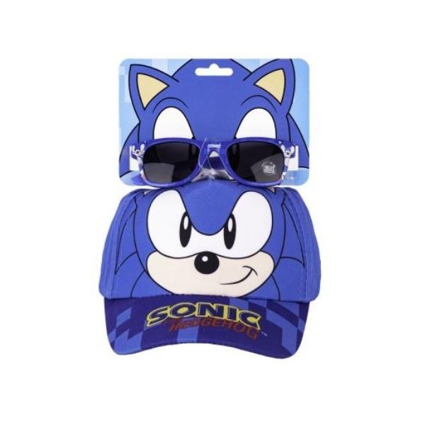 Sonic Gorra Con Gafas