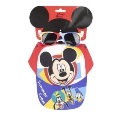 Mickey Gorra Con Gafas