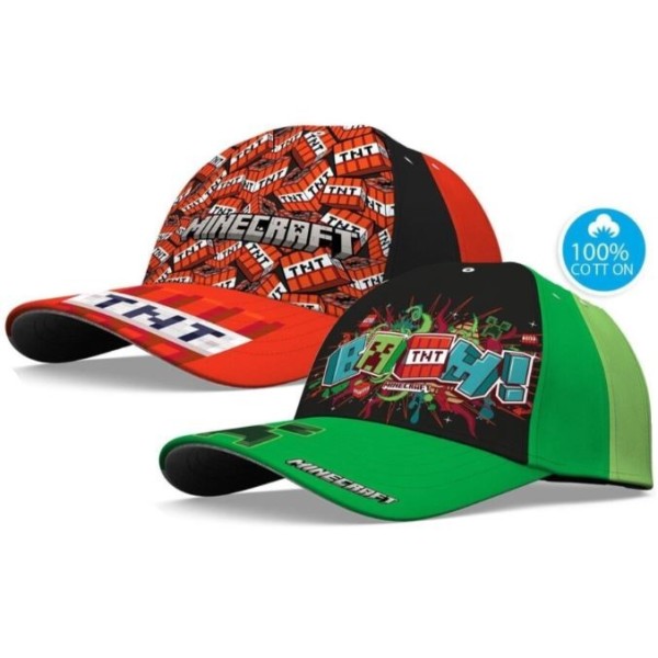 Minecraft Gorra 2Modelo T52/54